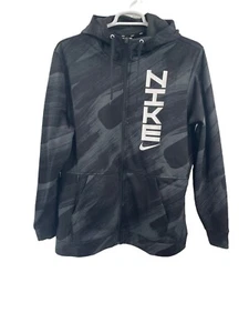 Sudadera con capucha Nike Therma Fit Sportclash con cremallera completa talla XL negra/blanca DD1890-010 - Imagen 1 de 7
