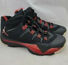 Nike Mens Jordan Super Fly 2 Basketball Shoes Size 8.5 Black red Sneakers