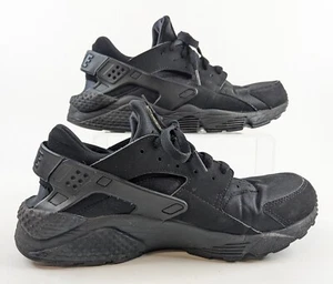 Nike Air Huarache Triple Black All Black Herren Größe 9,5 US Turnschuhe (318429-003) - Bild 1 von 15