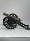 Vintage 1/30 Cast Iron Brass Cannon Yorktown Va MF.CO Decor 5? Barrel Replica