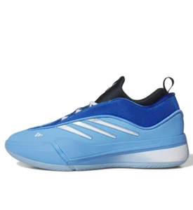 Adidas Dame 9 Blue Burst Cloud White Aurora Ink JH6625 - Picture 1 of 6