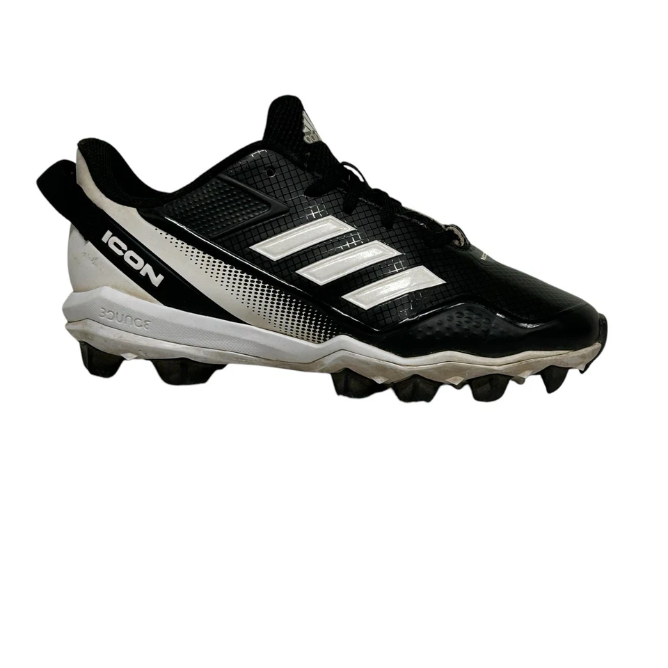 Adidas Icon Mens Youth Size 3.5 Baseball Cleats - Image 1 of 4