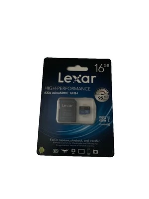 Lexar 16GB Mobile Micro SDHC -NIB- - Immagine 1 di 2