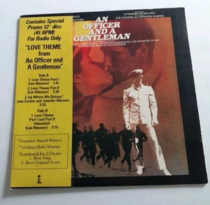 Ein Offizier und ein Gentleman Promo 12" 45 Liebe Thema Lee Ritenour Up Where We... - Bild 1 von 4