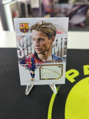 Frenkie de Jong Futera Supreme Boot Relic 04/09 – FC Barcelona Game-Worn RARE - Image 1 of 2