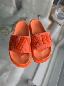 Adidas Ivy Park (Beyoncé Collab) Orange Slides UK5 - Picture 1 of 6