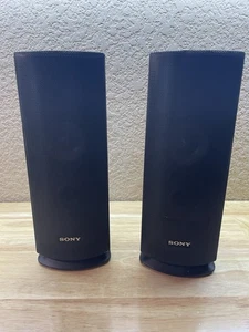 Sony SS-TSB111 Black Wired Surround Right & Left 10 inch Speakers - Picture 1 of 8