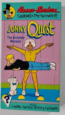 Hanna-Barbera JONNY QUEST The Invisible Monster VHS Animated Vintage 1990 - Image 1 of 4