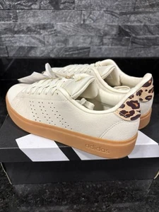 Adidas Advantage 2.0 Damen-Freizeitschuhe hellbraun Gummi Leopardenmuster CloudFoam CMFT 6 W - Bild 1 von 7