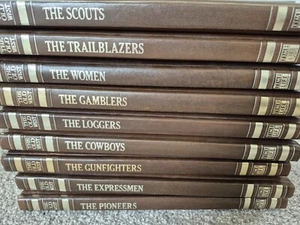 Time Life The Old West Western Hardcover Book Lot of 9 Illustrated History NICE! - Picture 1 of 4