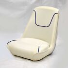 Captains Helm Boat Seat White Blue Yellow
