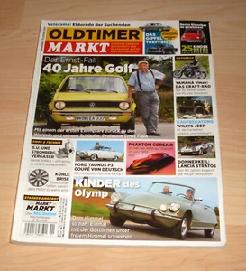 Oldtimer Markt 11/2014 ( Auto Zeitung Magazin Golf Ford Taunus Youngtimer ) - Bild 1 von 2