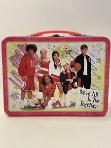 High School Musical Lunchbox Original 2006 w/Zac Efron & Cast, Retro, Tin, Pink - Picture 1 of 15