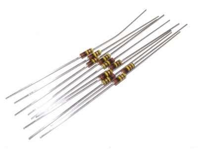 [20pz] 100Kohm RCR07 ALLEN-BRADLEY RESISTENZE COMPOSIZIONE CARBONIO 5% 1/4W