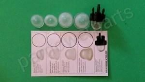 Surtido de bombillas de primer nivel para zama, walbro, Poulan, Craftsman conjunto de 5 bombillas comunes - Imagen 1 de 3