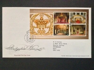 2014 Buckingham Palace M/Sheet on Typed Address First Day Cover, London SW1 SHS - Picture 1 of 1