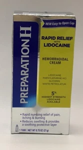 Preparation H Rapid Relief Hemorrhoidal Cream 5% 0.75 Oz EXP 11/2025 - Picture 1 of 1