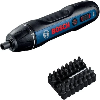 BOSCH CORDLESS DRIVER WITH BIT SET (5Nm) BOSCHGO-N - Image 1 of 4