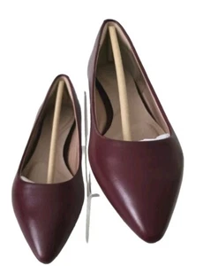 ROCKPORT MUJER Zapatos Sin Cordones TM ADELYN BALLET Planos CI9984 ROJO TALLA UK 5 NUEVO - Imagen 1 de 13
