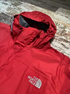 The North Face Men's Burgundy Hyvent Zip Hoodie Windbreaker Jacket Size S/P - Picture 1 of 8