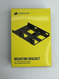 Corsair Dual SSD Mounting Bracket 3.5" CSSD-BRKT2, Black - Bild 1 von 2