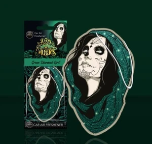 Désodorisant Voiture A Suspendre Aroma Car Green Diamond Girl