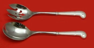 Juego de ensalada de plata esterlina Castilian by Tiffany and Co perforada personalizada 10 1/2" Foto 1 de 3