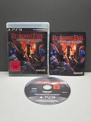 RESIDENT EVIL OPERATION RACCOON CITY + ANLEITUNG SONY PLAYSTATION 3 PAL OVP PS3 - Bild 1 von 2