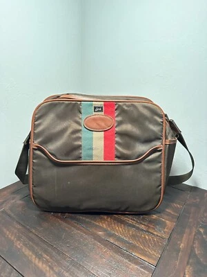 Bolso de fin de semana expandible vintage Lark 3 compartimentos Foto 1 de 4