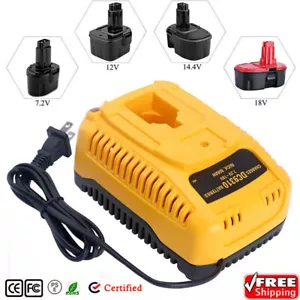 NEW Fast Battery DC9310 Charger for Dewalt 7.2V-18V NiCd/NiMh DC9096 DC9098 - Picture 1 of 11