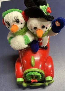 Gemmyn Mr & Mrs Snowman Christmas Plush 2007 Singing Baby It’ Cold Outside - Picture 1 of 4