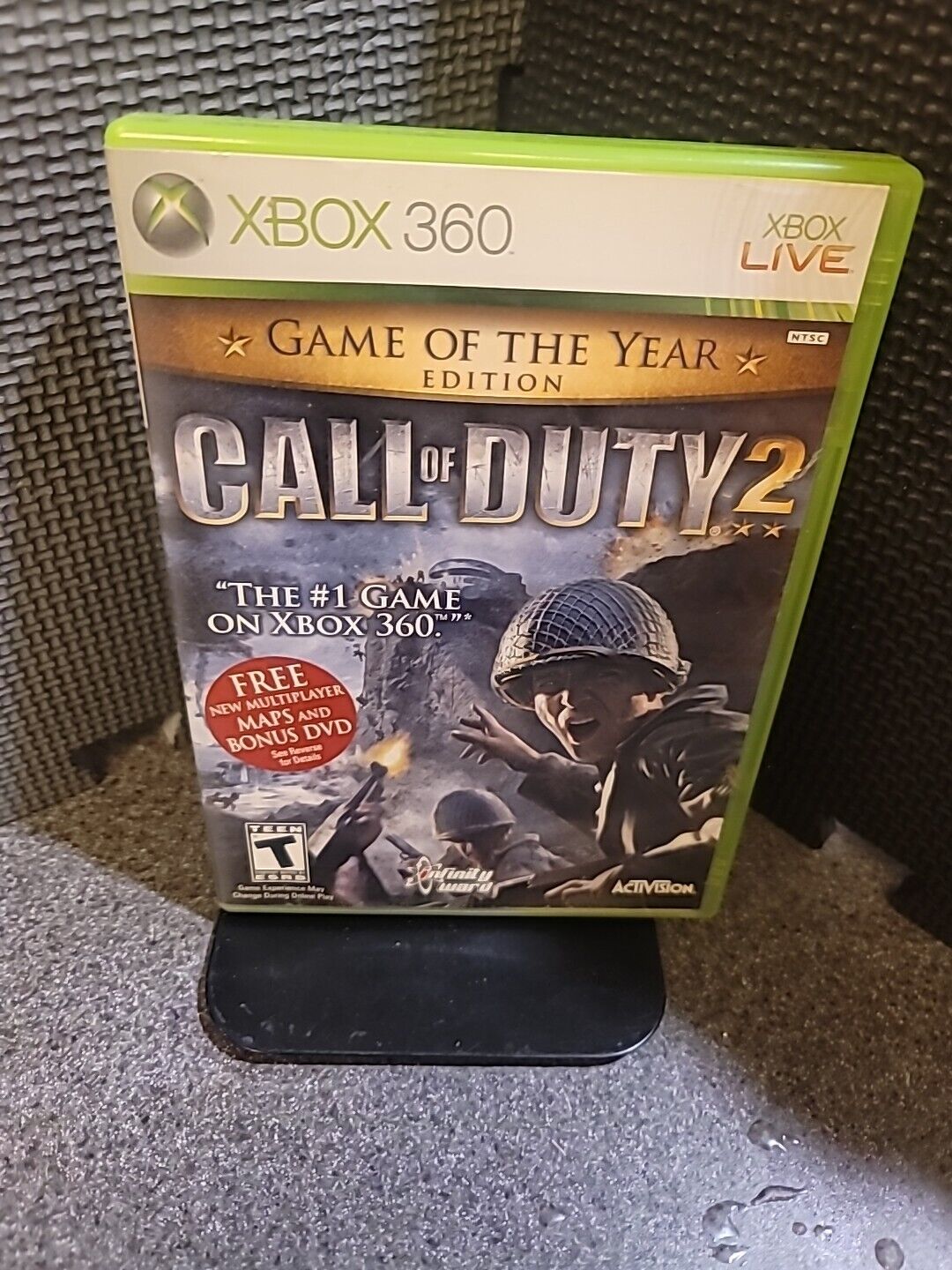 Call of Duty 2 -- Game of the Year Edition (Microsoft Xbox 360, 2006) CIB