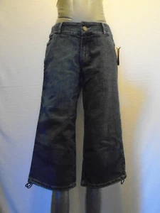 JEANS DONNA FONDO MELA CROPPED/CAPRIS BLU TAGLIA 5 - Foto 1 di 9
