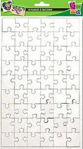 Puzzles Of 54 Parts To Decorate 24x16 CM 10 Parts - Picture 1 of 1
