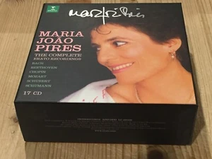 Signed by MARIA JOAO PIRES Complete ERATO Recordings ERATO 17 CD BOX Signiert - Bild 1 von 2