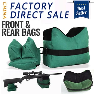 Atflbox Shooting Bags Gun Range Bag Rest Tactical Sandbags Benchrest Stand Rear - Picture 1 of 5