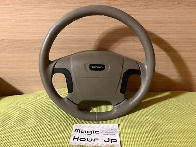 VOLVO V70 genuine leather steering wheel 2001 gray rare JDN - Image 1 of 4