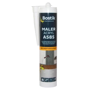 Maler Acryl Dichtstoff Abdichtung für Beton Mauerwerk Ziegel, Farbe: weiß 300 ml - Bild 1 von 1