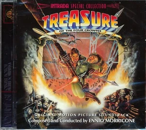 Ennio Morricone "TREASURE OF THE FOUR CROWNS" score Intrada 1500 Ltd CD SEALED - Picture 1 of 2