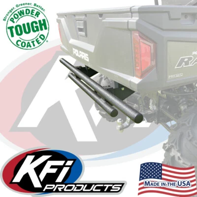 KFI Double Tube Rear Bumper for 2016-2021 Polaris Ranger 570 Crew Full-Size - Image 1 of 2