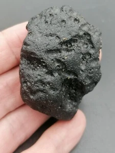Atypischer Tektit Philippinit Rizalit 39,71g / 5,8 cm Meteorit Einschlagglas - Bild 1 von 14