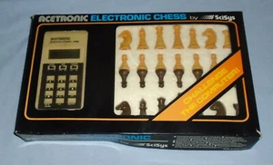 Acetronic Vintage Electronic Chess Game Retro Computer Tested With Box Complete - Picture 1 of 21