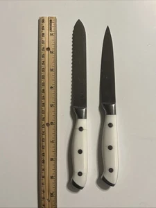 Sabatier Stainless Steel Serrated Bread & Paring Knifes 20H035 - Picture 1 of 1