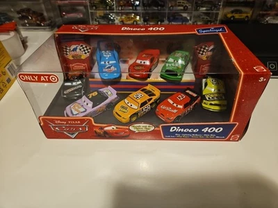 Coches Mattel L9823 Disney Pixar Dinoco 400 Coches - 8 Piezas Nuevos En Caja Sellada Foto 1 de 4