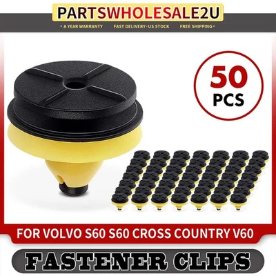 Retenedor de clip de moldura de panel basculante 50x 8 mm para Volvo S60 S60 Cross Country V60 Foto 1 de 4