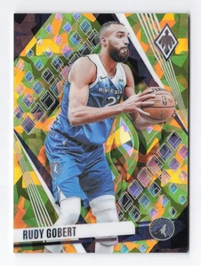 2023-24 Panini Phoenix Basketball Card Rudy Gobert #86 YELLOW ICE /175 - Picture 1 of 2