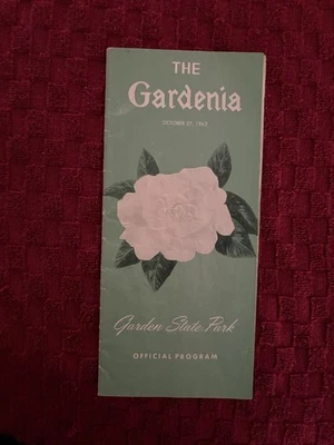 1962 GARDENIA STAKES  PROGRAM—Champion SMART DEB—VERY HARD TO FIND PROGRAM - Image 1 of 4