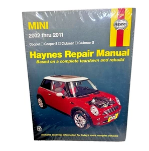HAYNES REPAIR MANUAL #67020 MINI 2002-2011 COOPER S CLUBMAN & CLUBMAN S - Bild 1 von 2