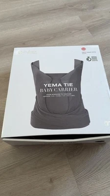 Cybex Yema Tie Babytrage – Farbe: Deep Black – neuwertig - Bild 1 von 3