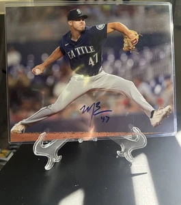 MATT BRASH AUTOGRAPH SIGNED 8x10 PHOTO SEATTLE MARINERS - Picture 1 of 1